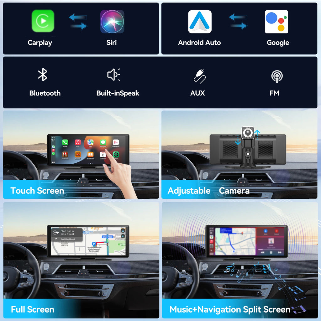 DriveLink Pro™ Wireless CarPlay Screen